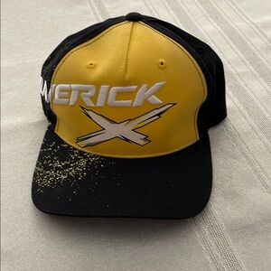 Maverick Yellow and Black Cap